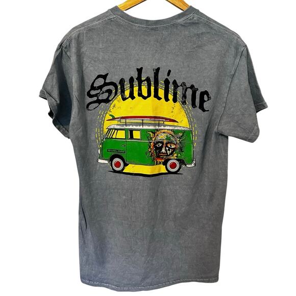 Sublime Light Blue 40oz to Freedom Surf Van T-Shirt Size Medium - Picture 2 of 5